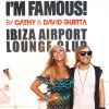 Cathy et son époux David Guetta inaugurent le F*** Me I'm Famous Lounge Club au coeur de l'aéroport d'Ibiza, le 17 juillet 2012.