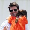 Tom Cruise a offert à sa petite fille Suri un survol de New York en hélicoptère le 18 juillet 2012