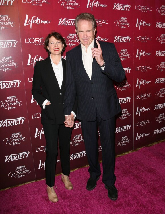 Warren Beatty et Annette Bening à Los Angeles, le 23 septembre 2011.
