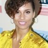 Alicia Keys dissimule sa nouvelle coiffure sous un chapeau.