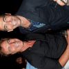 David Ginola et Youri Djorkaeff, à la soirée organisée par l'hôtel Byblos à St-Tropez, le samedi 21 juillet 2012.