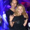 Tomer Sisley et son épouse Julie à la soirée organisée par l'hôtel Byblos à St-Tropez, le samedi 21 juillet 2012.
