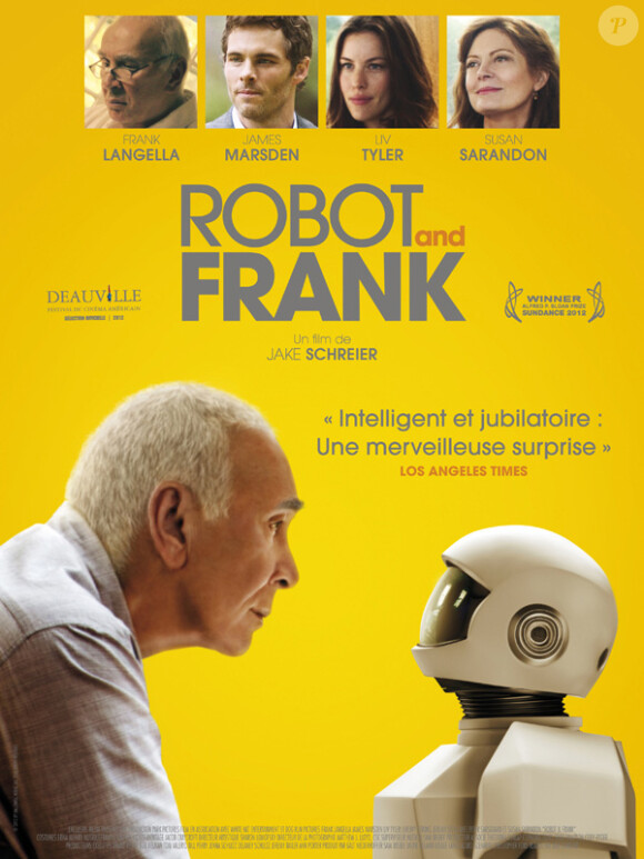 Robot and Frank avec Frank Langella et Susan Sarandon.