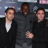 Eric Toledano, Omar Sy et Olivier Nakache lors de la soirée des Trophées du Film Français le 14 février 2012