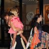 Heidi Klum, une maman céibataire débordée. New York, le 28 juillet 2012.