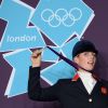 Zara Phillips médaille d'argent de concours complet par équipes le 31 juillet 2012 à l'issue du saut d'obstacles, où elle a encore excellé sur High Kingdom, aux Jeux olympiques de Londres.