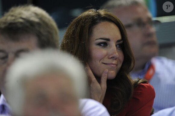 Kate Middleton le 3 août 2012 à Londres durant les Jeux olympiques