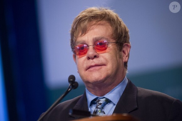 Elton John le 23 juillet 2012 à Washington