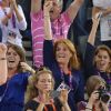 Les princesses Beatrice et Eugenie d'York, avec leur mère Sarah Ferguson, ont tremblé, vibré puis exulté au vélodrome de Londres le 7 août 2012 pour le nouveau sacre olympique de Chris Hoy, médaille d'or du keirin, et de Laura Trott, médaille d'or de l'omnium.
