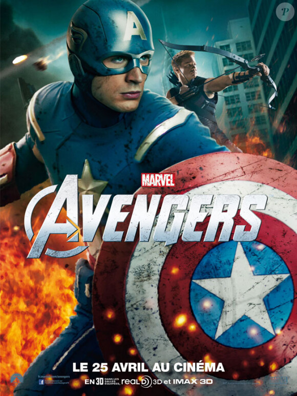 Chris Evans dans Avengers.