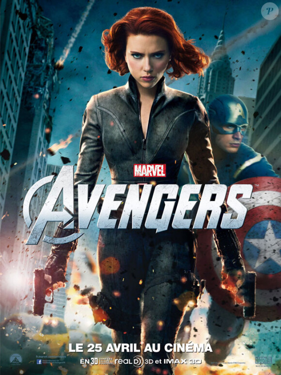 Scarlett Johansson dans Avengers.