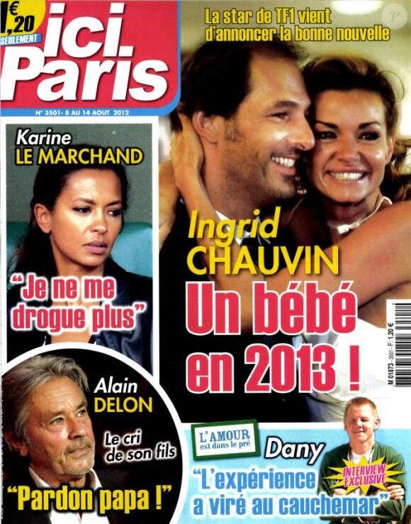 Ici Paris en kiosques le 8 août 2012