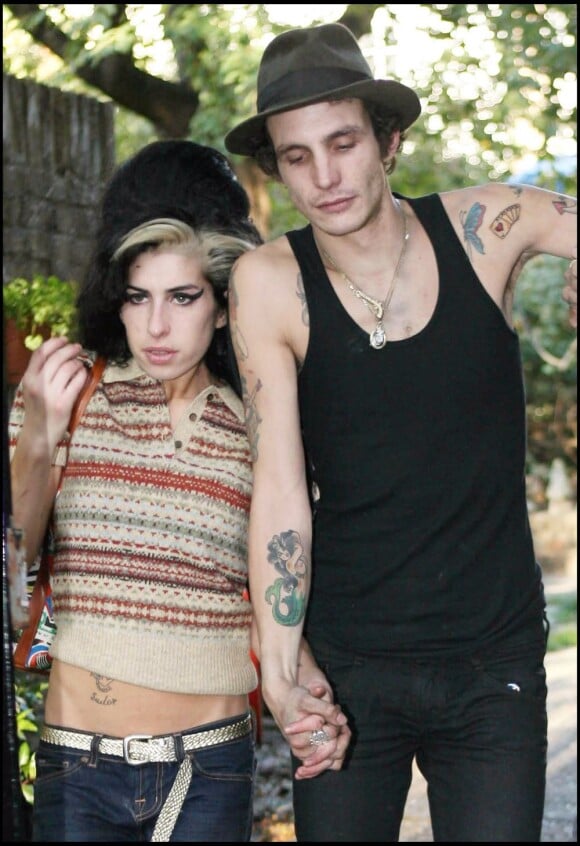 Blake Fielder-Civil et Amy Winehouse en 2007