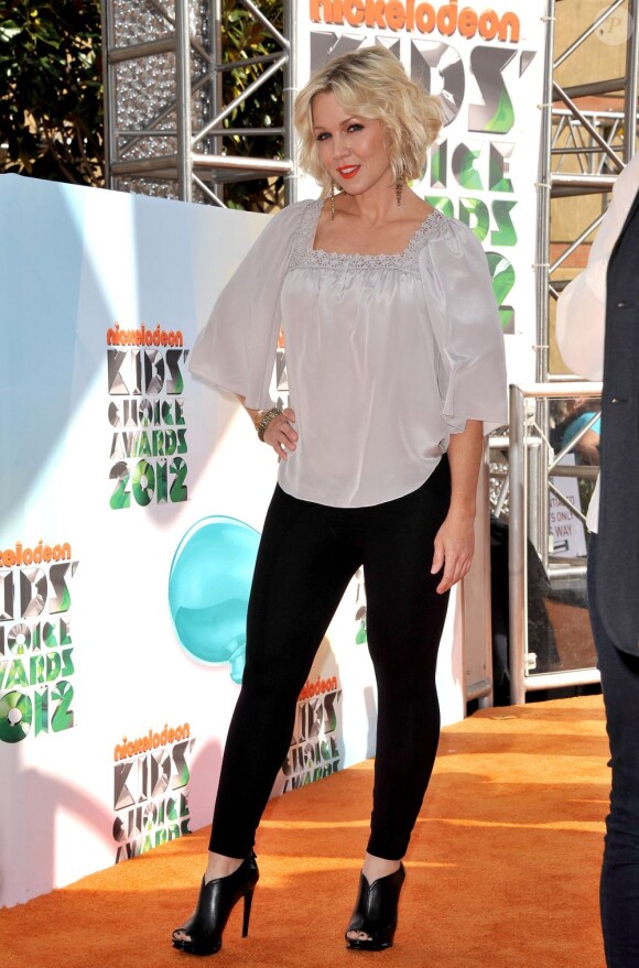 Jennie Garth en avril 2012 affichait une silhouette plus ronde