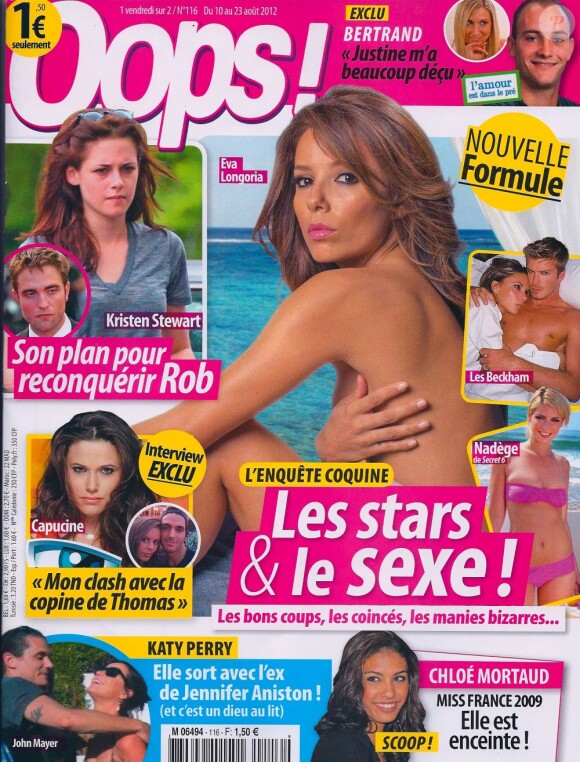 Oops ! en kiosques le 10 août 2012