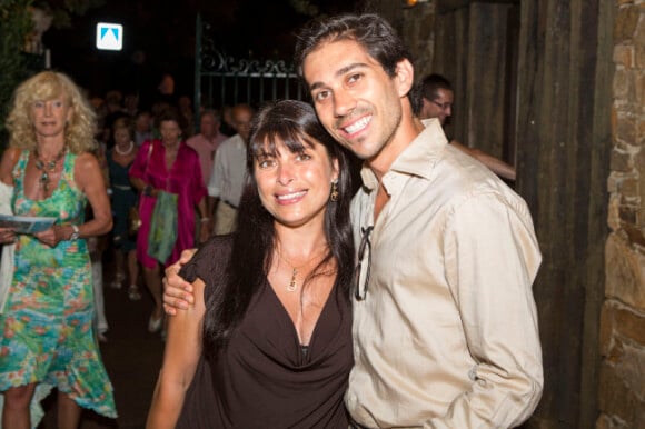 Julien Tortora et sa femme Frédérique au festival de Ramatuelle 2012