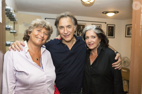 Jacqueline Franjou, Richard Berry et Françoise Fabian au festival de Ramatuelle 2012