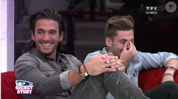 Thomas et Yoann dans Secret Story 6, vendredi 10 août 2012 sur TF1