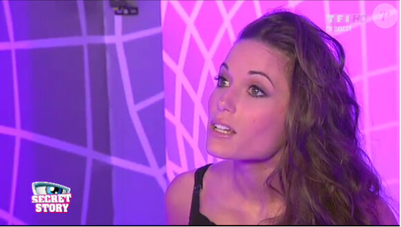 Capucine dans Secret Story 6, vendredi 10 août 2012 sur TF1