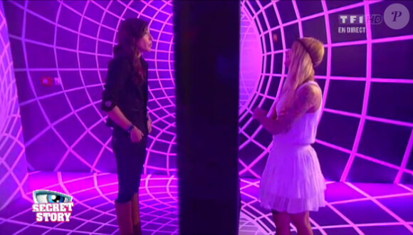 Caroline et Fanny dans Secret Story 6, vendredi 10 août 2012 sur TF1