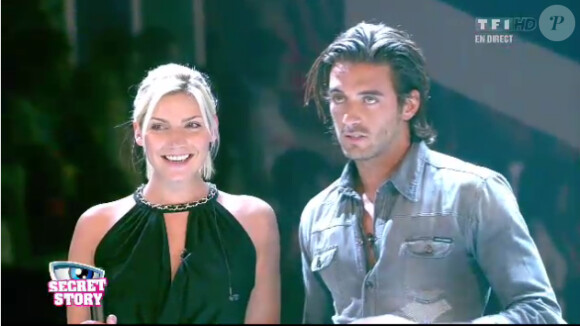 Nadège et Thomas dans Secret Story 6, vendredi 10 août 2012 sur TF1