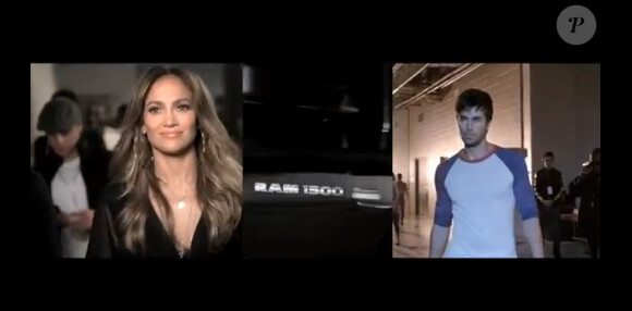 Jennifer Lopez et Enrique Iglesias dans la dernière publicité pour le groupe Chrysler