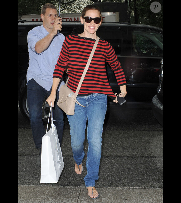 Jennifer Garner à New York le 14 août 2012