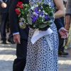 La princesse Mary de Danemark le 15 août 2012 lors de l'inauguration du Festival floral d'Odense.