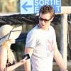 Paris Hilton se balade à St-Tropez avec son nouveau petit ami, le samedi 18 août 2012.