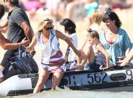 Kate Moss continue sa Dolce Vita à Saint-Tropez, avec sa superbe fille Lila
