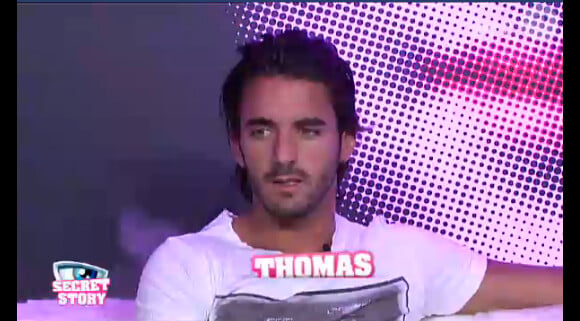 Thomas dans la quotidienne de Secret Story 6 le lundi 20 août 2012 sur TF1