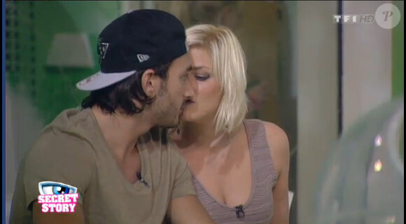 Thomas et Nadège dans la quotidienne de Secret Story 6 le lundi 20 août 2012 sur TF1