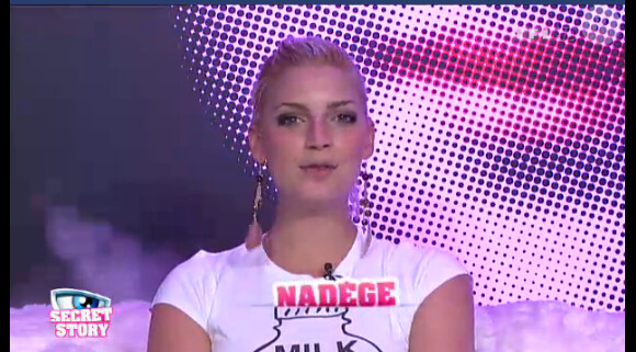Nadège dans la quotidienne de Secret Story 6 le lundi 20 août 2012 sur TF1