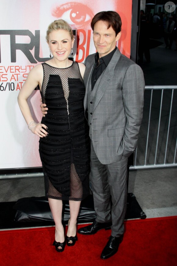 Anna Paquin et Stephen Moyer à Los Angeles, le 30 mai 2012..