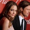 Brad Pitt et Angelina Jolie en janvier 2012.