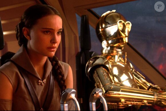 Natalie Portman dans Star Wars : Episode III : La Revanche des Siths (2005) de George Lucas.