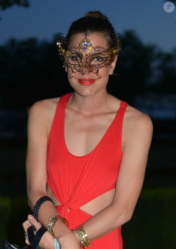 Charlotte Casiraghi le 17 août 2012 lors de la soirée de gala du concours hippique international de Valkenswaard
