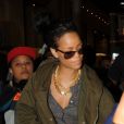 Rihanna à son arrivée à Gare du Nord, le 1er septembre 2012.