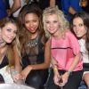 Fanny, Ginie, Virginie et Capucine de Secret Story 6 au Duplex le vendredi 31 août 2012 à Paris