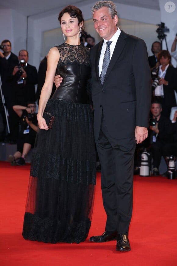 Danny Huston et Olga Kurylenko lors de la présentation du film To the Wonder lors de la Mostra de Venise le 2 septembre 2012