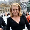 Catherine Deneuve à l'inauguration de la boutique Louis Vuitton, place Vendôme, le 3 juillet 2012.