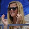 Brooklyn Decker lors du match de son homme Andy Roddick le 2 septembre 2012 au troisième tour de l'US Open