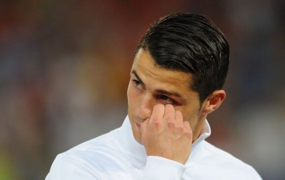 Cristiano Ronaldo le 27 juin 2012 durant l'Euro lors de leur match face à l'Espagne