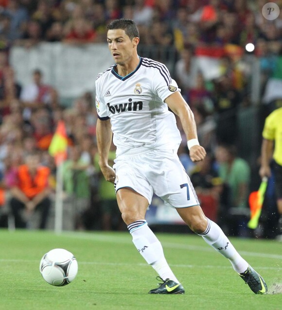 Cristiano Ronaldo le 23 août 2012 à Barcelone