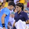 Roger Federer s'est incliné en quart de finale de l'US Open face à Thomas Berdych à New York le 5 septembre 2012