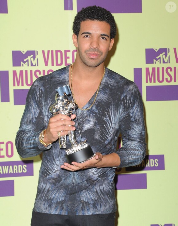 Drake au MTV Video Music Awards au Staples Center de Los Angeles le 6 septembre 2012