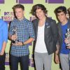 One Direction au MTV Video Music Awards au Staples Center de Los Angeles le 6 septembre 2012