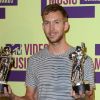 Calvin Harris au MTV Video Music Awards au Staples Center de Los Angeles le 6 septembre 2012