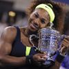 Serena Williams a décroché son quatrième US Open et son quinzième Grand Chelem en venant à bout de Victoria Azarenka en finale de l'US Open le 9 septembre 2012