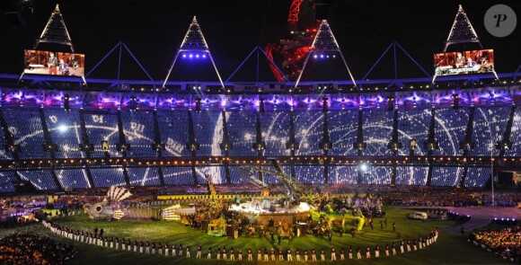 Cérémonie de clôture des Jeux paralympiques de Londres, le 9 septembre 2012.